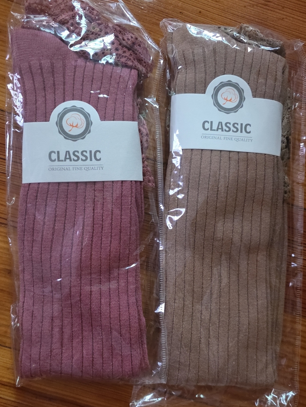 Classic Ribbed Lace Boot Socks Sets Of 2
